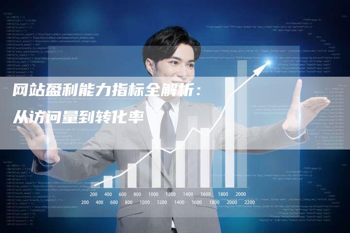 网站盈利能力指标全解析：从访问量到转化率