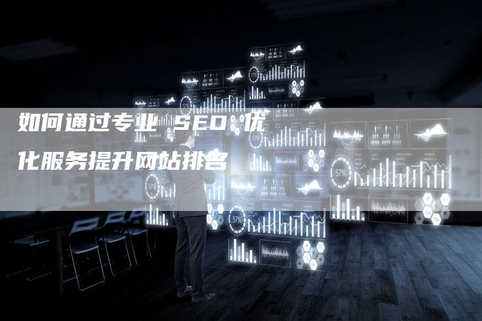 如何通过专业 SEO 优化服务提升网站排名