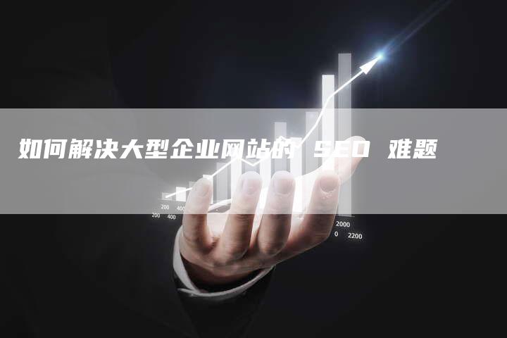 如何解决大型企业网站的 SEO 难题