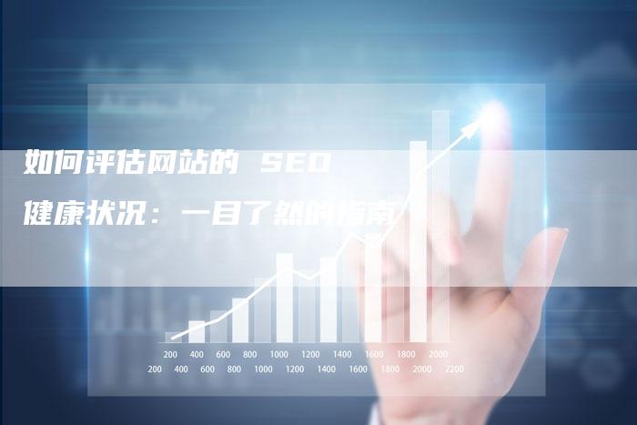 如何评估网站的 SEO 健康状况：一目了然的指南