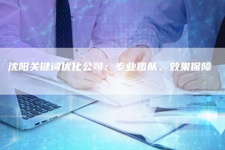 沈阳关键词优化公司：专业团队，效果保障