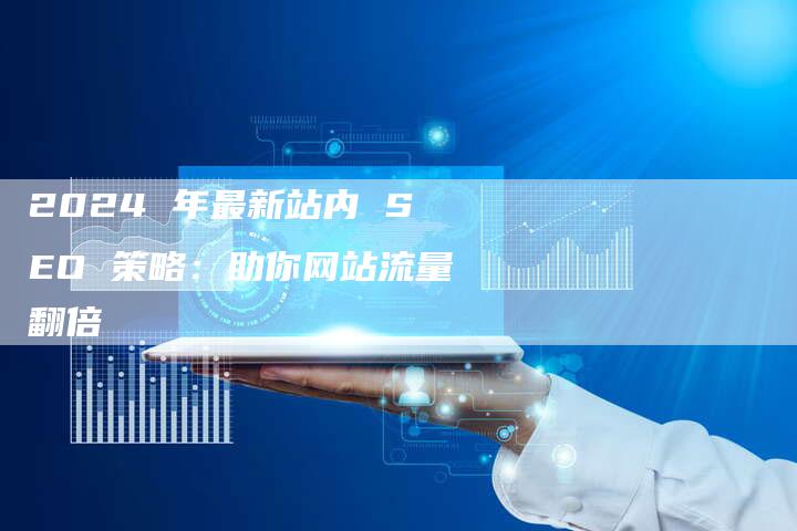 2024 年最新站内 SEO 策略：助你网站流量翻倍