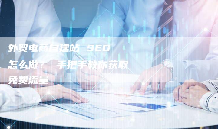 外贸电商自建站 SEO 怎么做？ 手把手教你获取免费流量