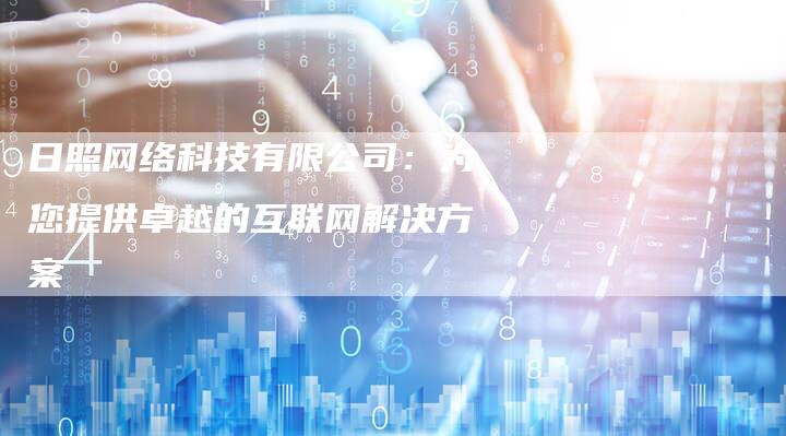 日照网络科技有限公司：为您提供卓越的互联网解决方案