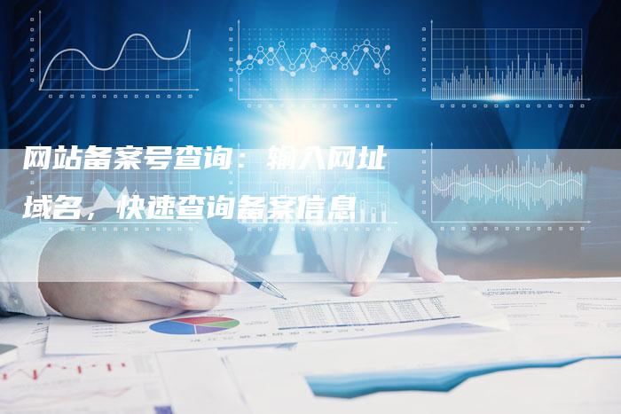 网站备案号查询：输入网址域名，快速查询备案信息