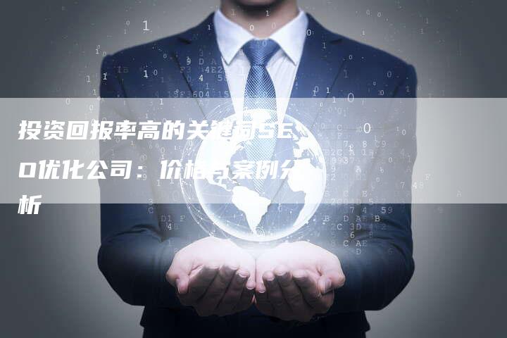 投资回报率高的关键词SEO优化公司：价格与案例分析