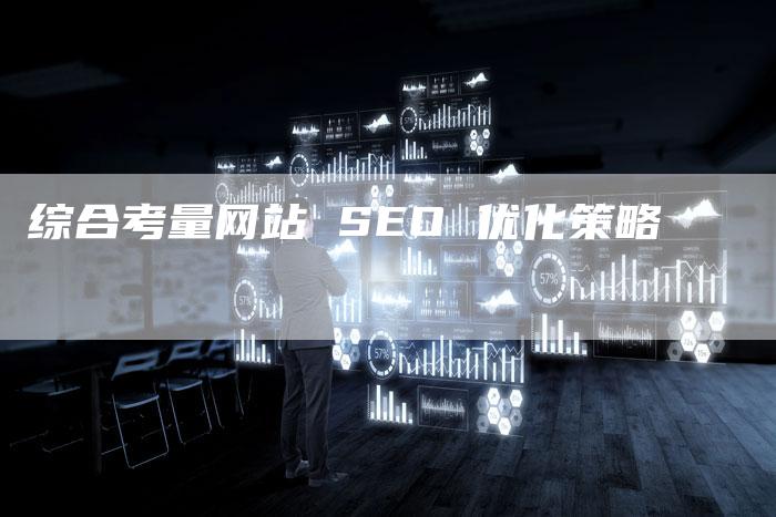 综合考量网站 SEO 优化策略